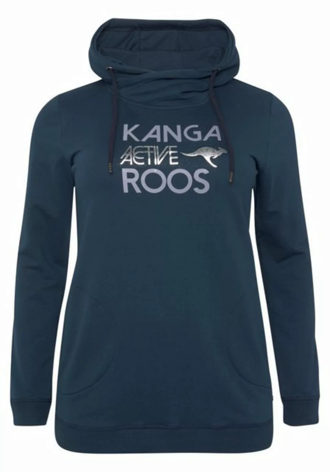 KangaROOS Sweatshirt lange Ärmel, figurumspielende Passform günstig online kaufen