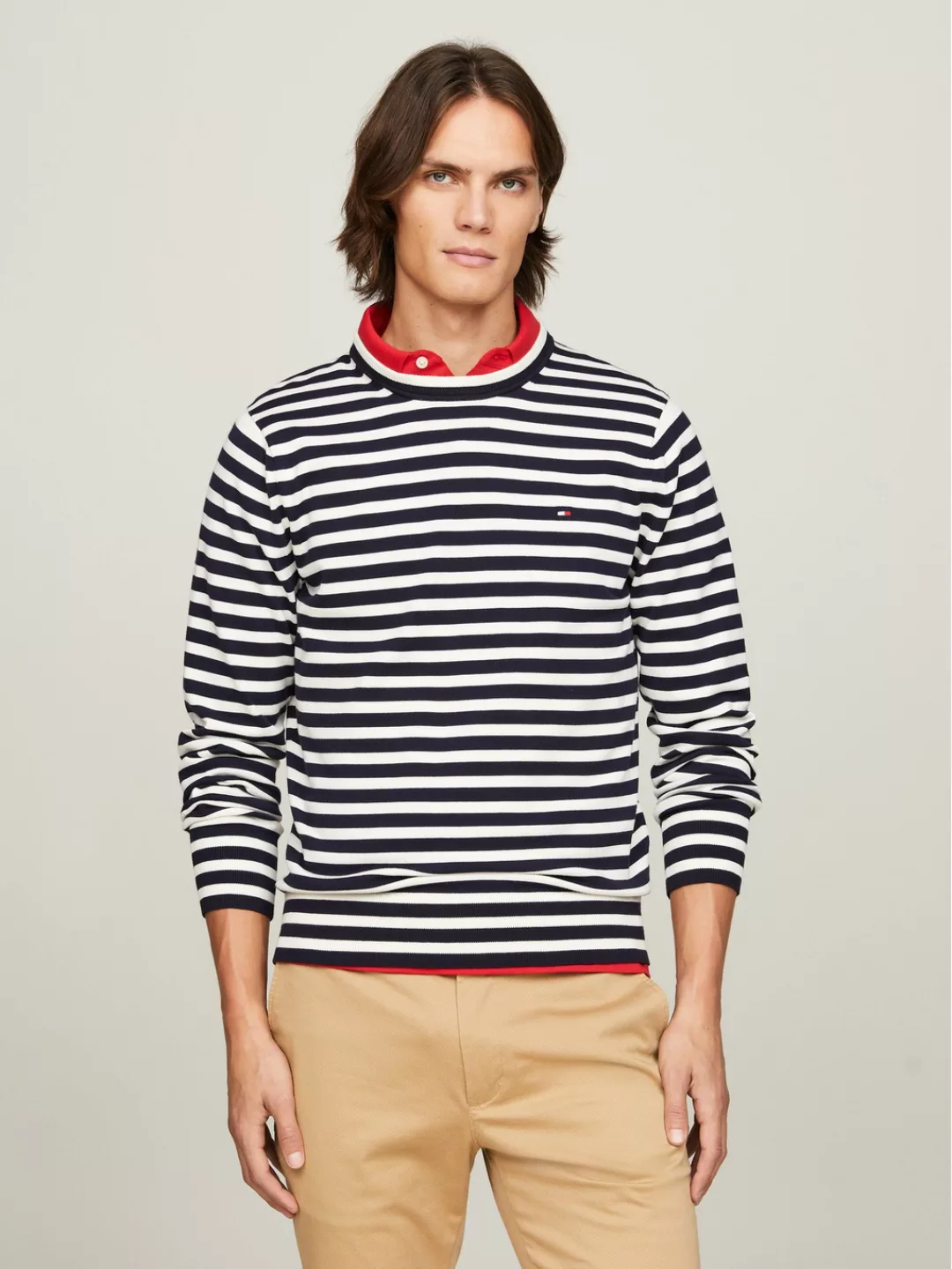 Tommy Hilfiger Rundhalspullover "1985 CREW NECK SWEATER", von der Kollektio günstig online kaufen