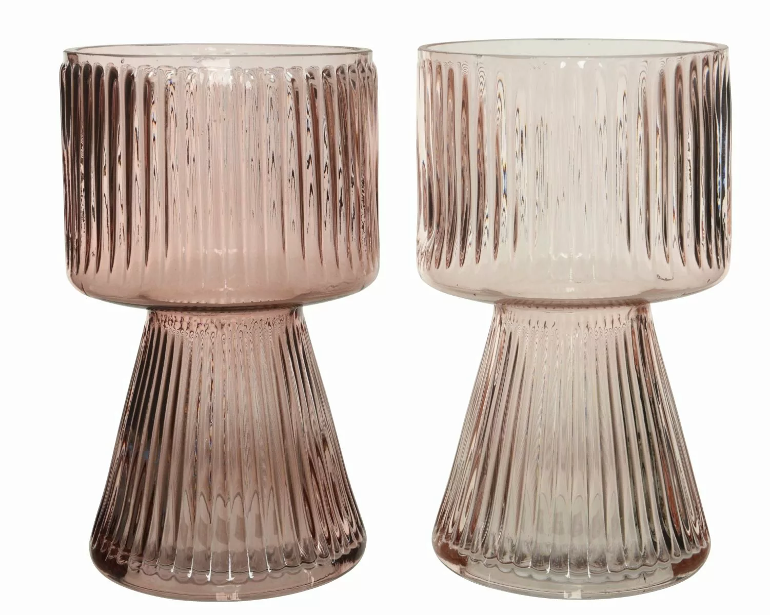 Decoris Vasen Vase Glas sortiert 15 x 30 cm günstig online kaufen