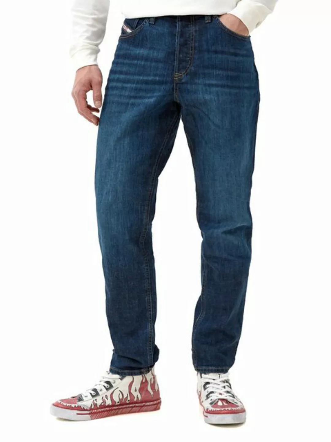 Diesel Tapered-fit-Jeans Regular Fit - 2005 D-Fining 0PFAZ - Länge:32 günstig online kaufen