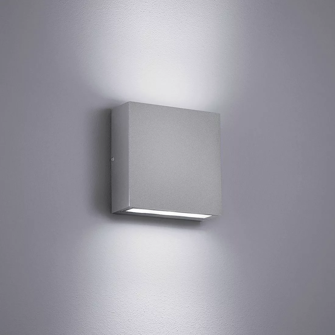 LED Wandleuchte titanfarbig 2x3W 360lm IP54 günstig online kaufen