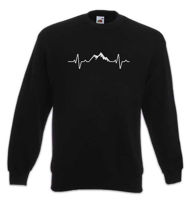 Urban Backwoods Sweatshirt Heart Rate Mountain Sweatshirt Klettern Hiking W günstig online kaufen