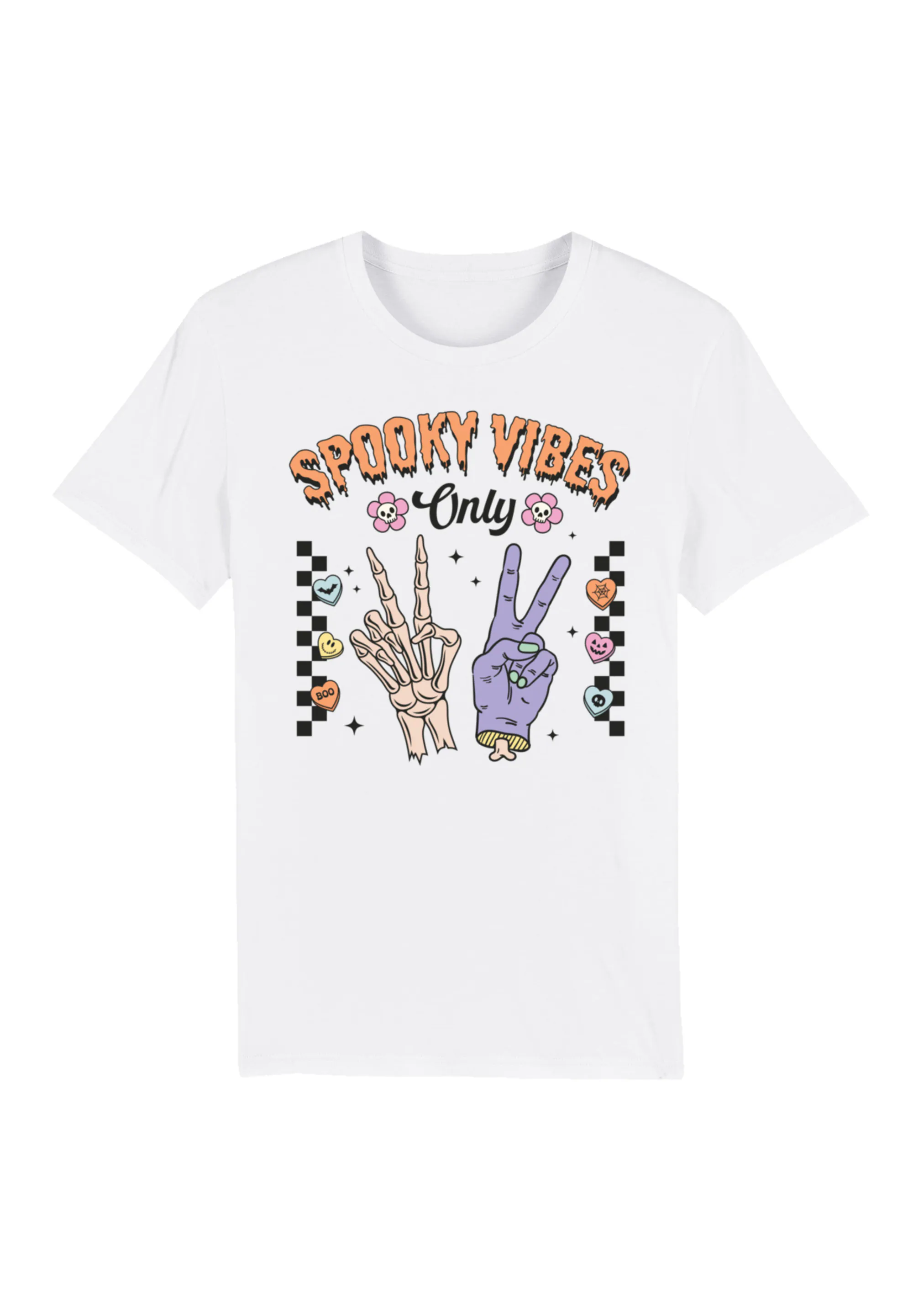 F4NT4STIC T-Shirt "Retro Halloween Spooky Vibes Only", Premium Qualität, Un günstig online kaufen