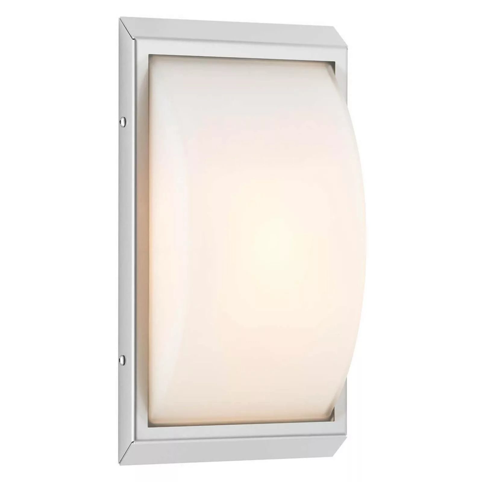 LED-Außenwandleuchte 052, Edelstahl, Glas, Bewegungsmelder günstig online kaufen