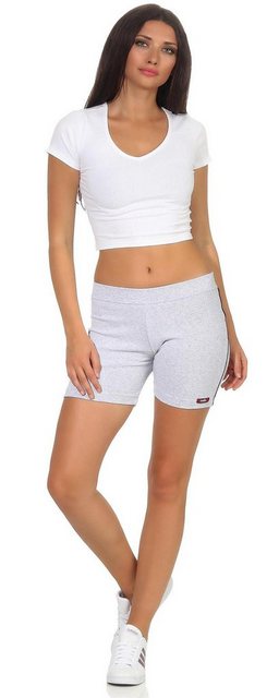 EloModa Hotpants Damen Sport Shorts Hotpants kurz Baumwolle Radler Fitness, günstig online kaufen