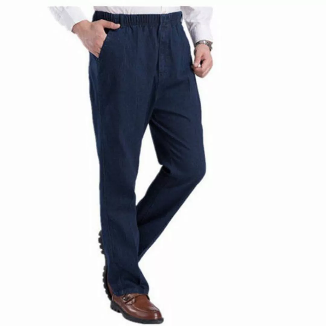KIKI 5-Pocket-Jeans Gerade Hosen für Herbst und Winter, Jeans für ältere Me günstig online kaufen