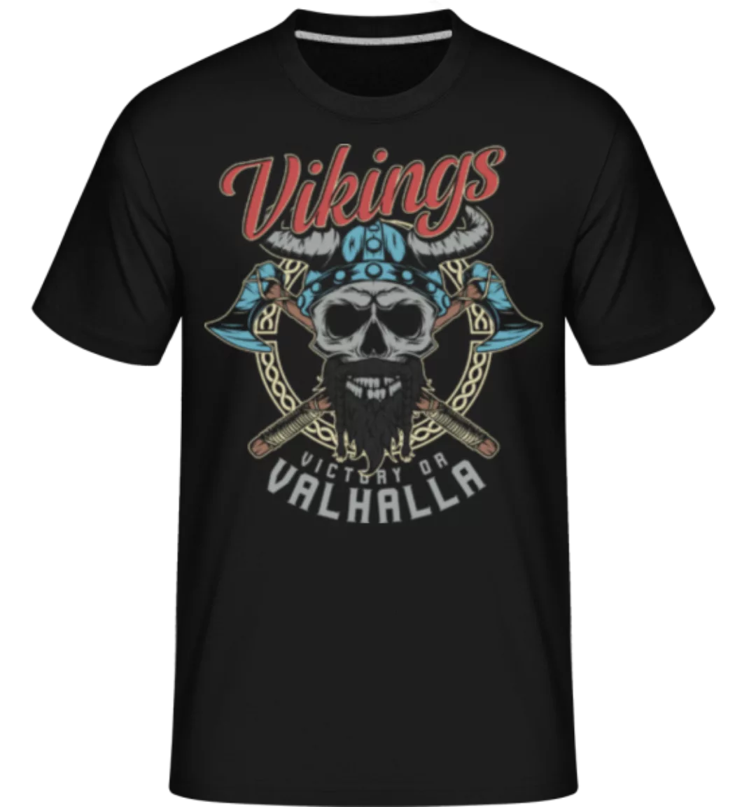 Victory Or Valhalla · Shirtinator Männer T-Shirt günstig online kaufen