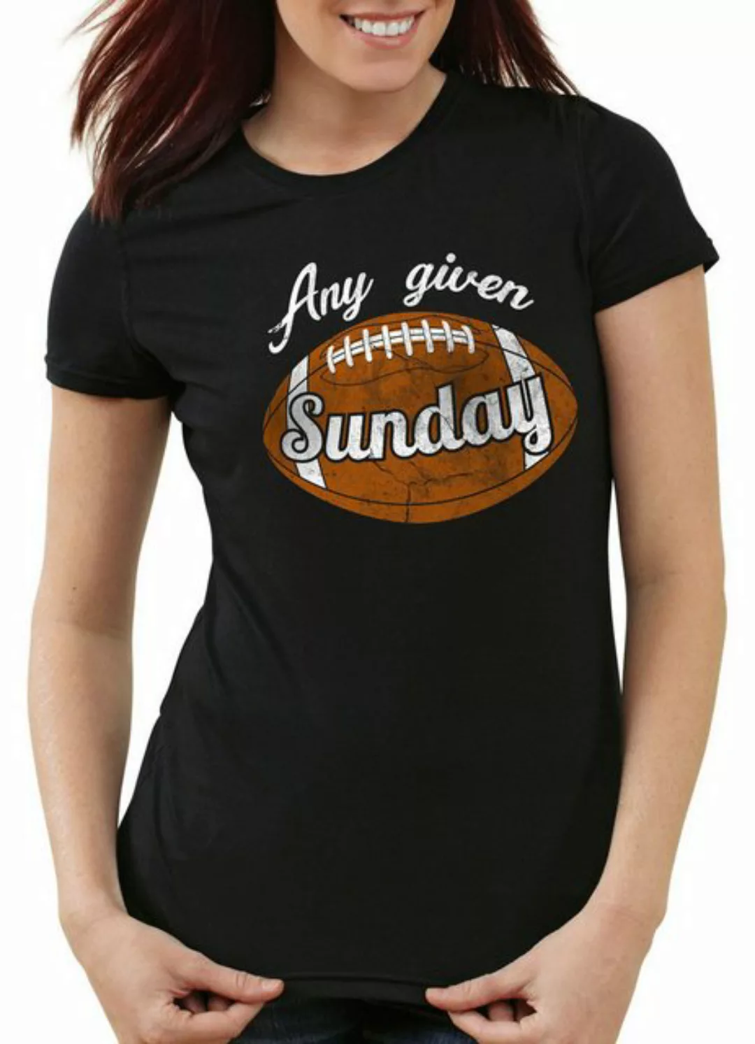 style3 T-Shirt Any given Sunday Football American sport nfl league super bo günstig online kaufen