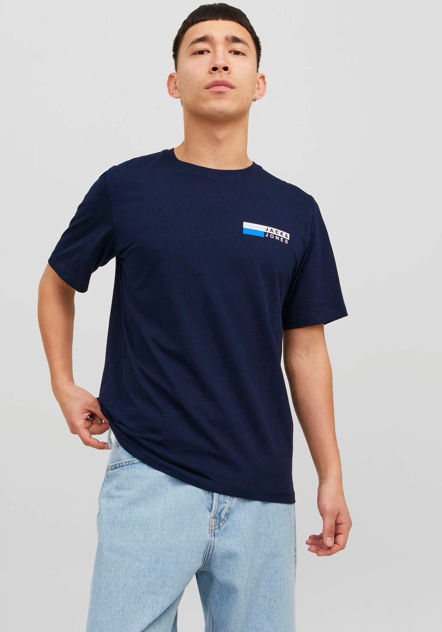Jack & Jones Rundhalsshirt JJECORP LOGO günstig online kaufen