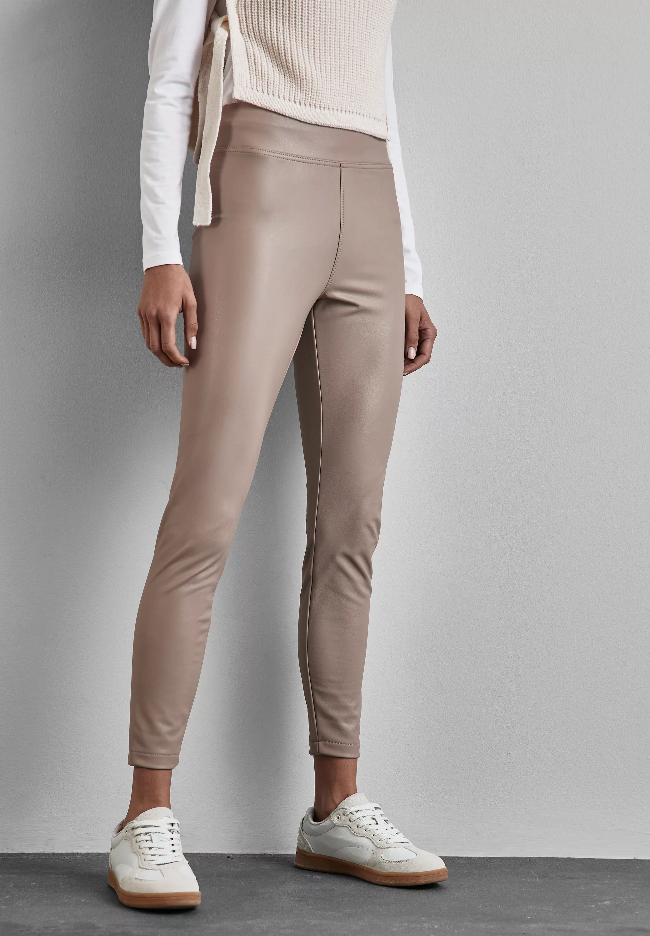 STREET ONE Leggings, in Leder-Optik günstig online kaufen