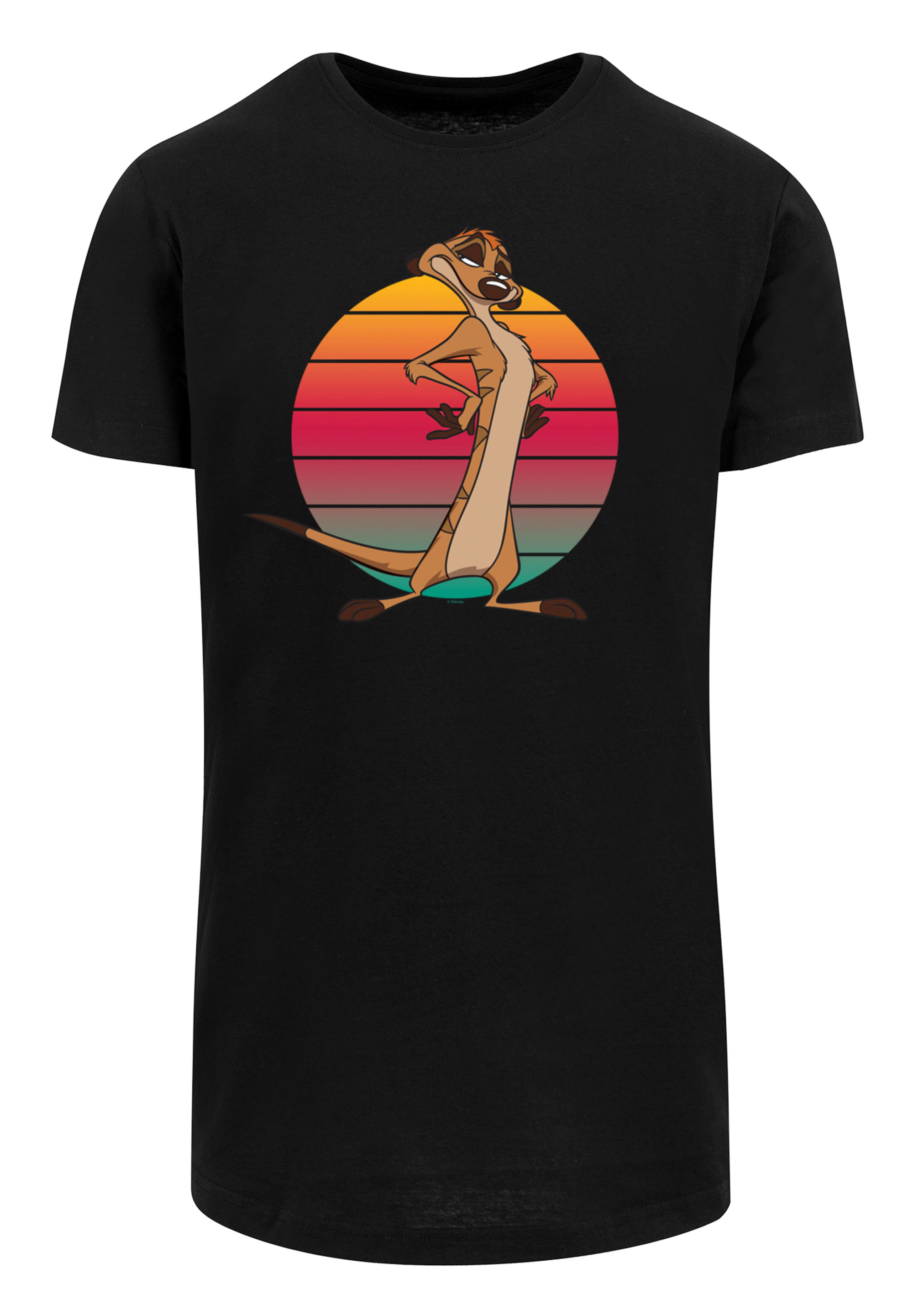 F4NT4STIC T-Shirt "Disney König der Löwen Timon Sunset", Print günstig online kaufen