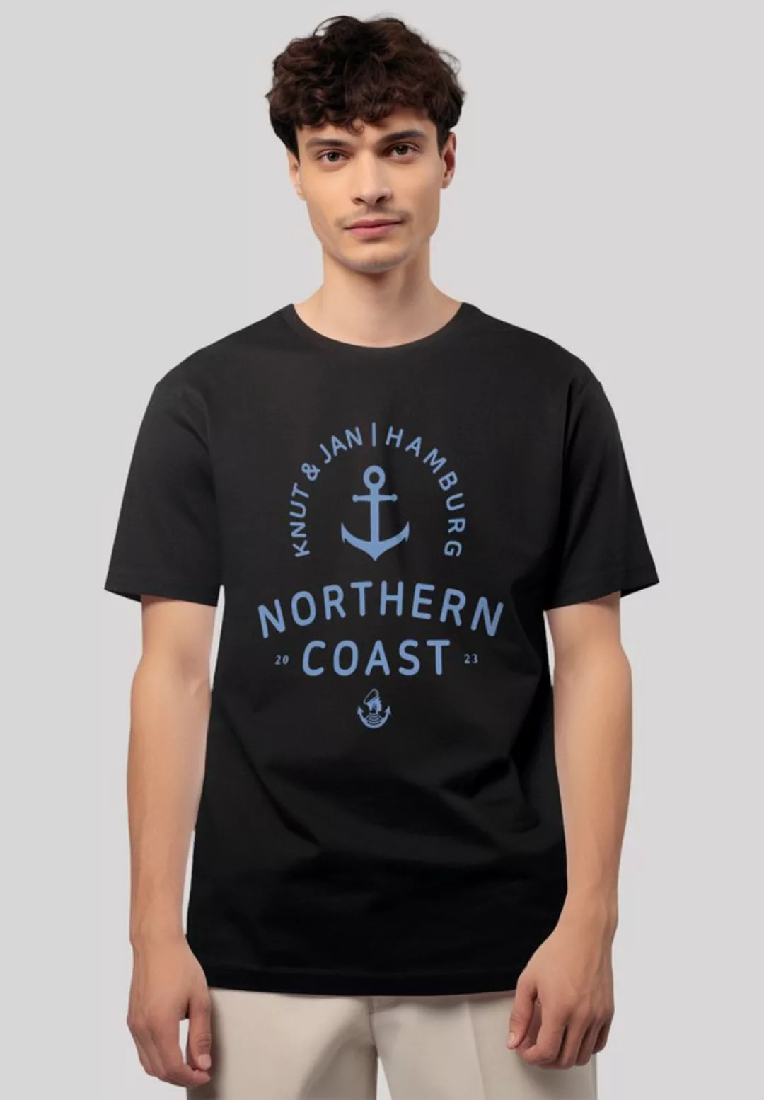 F4NT4STIC T-Shirt "Nordsee Knut & Jan Hamburg", Premium Qualität günstig online kaufen