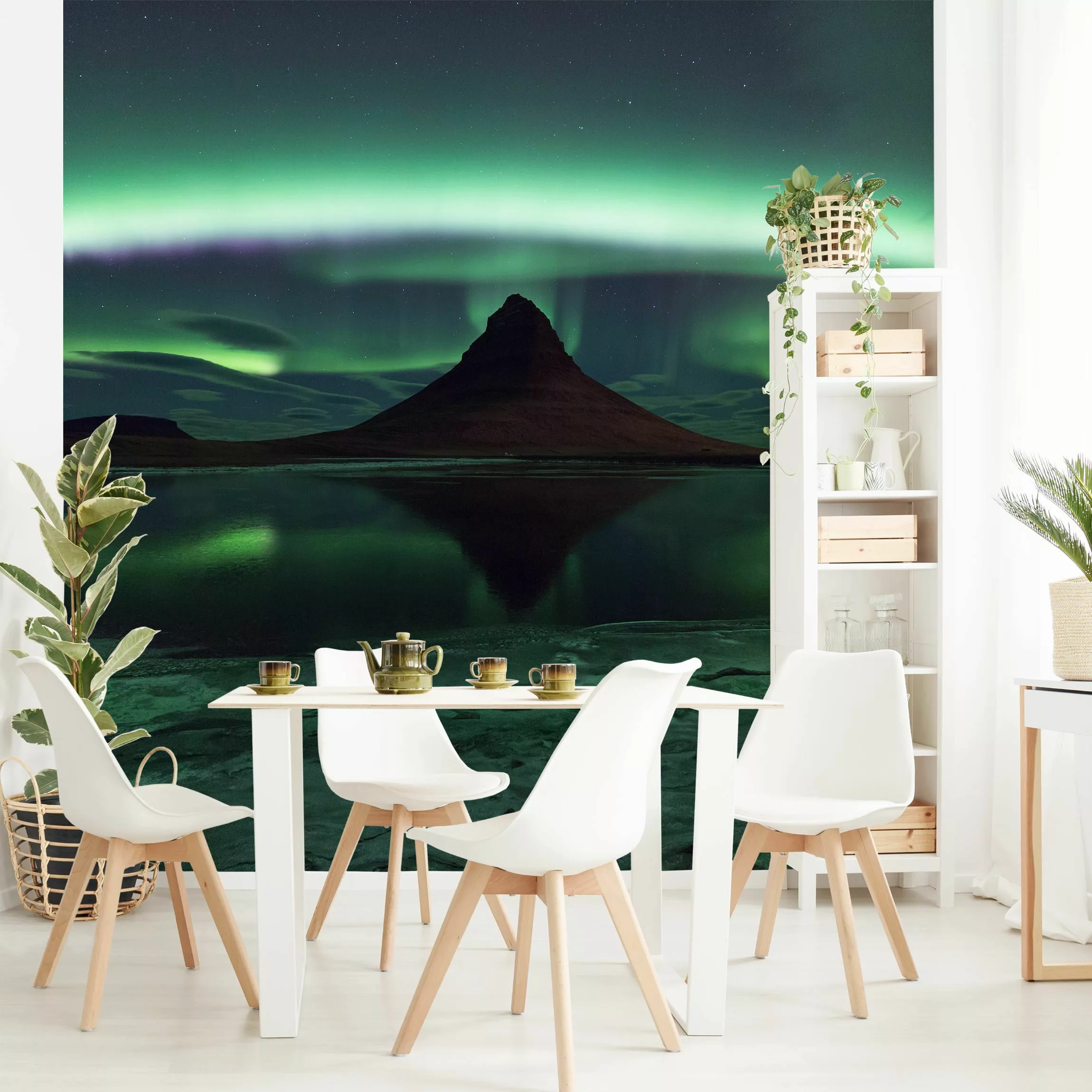 Fototapete Polarlicht in Island günstig online kaufen