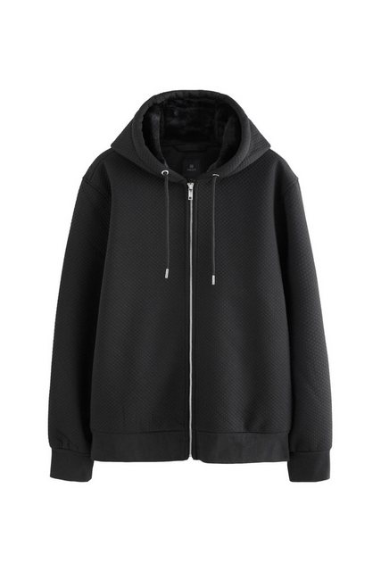 Next Fleecejacke Struktierte Premium Fleecejacke mit Reißverschluss (1-St) günstig online kaufen