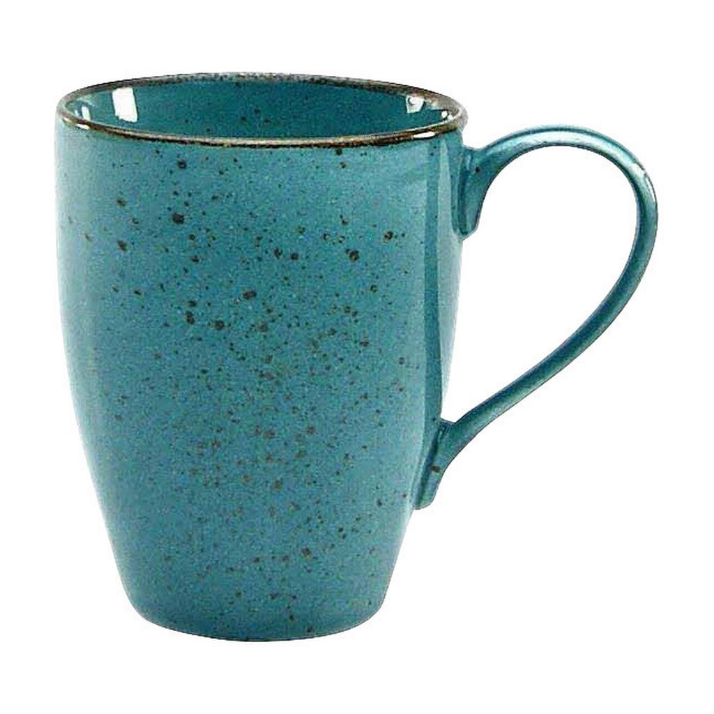 CreaTable Kaffeebecher NATURE COLLECTION hellblau Steinzeug günstig online kaufen