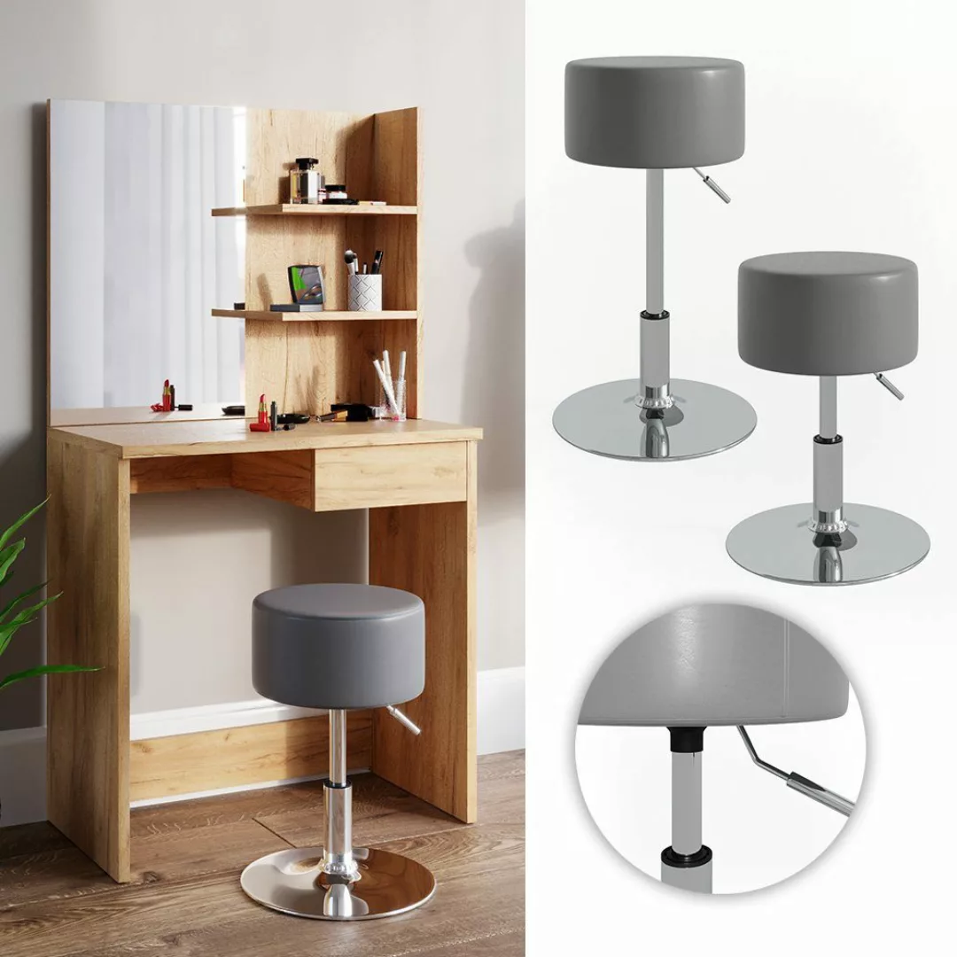 Vicco Sitzhocker Design, Grau, 33 x günstig online kaufen