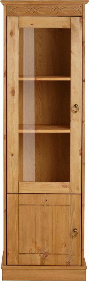 Home affaire Vitrine "Indra", (2trg.), Höhe 145 cm günstig online kaufen