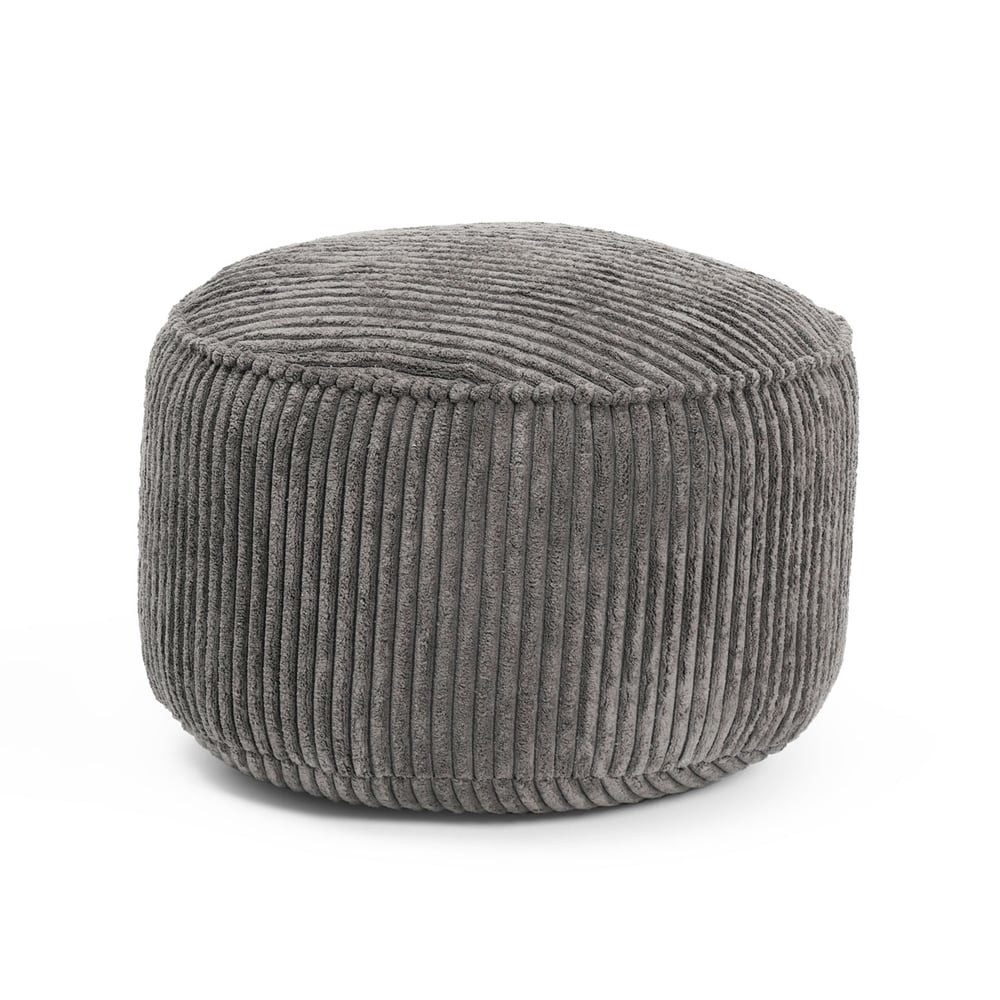 Lumaland Pouf Sitzhocker Cord Ablage kompakt günstig online kaufen