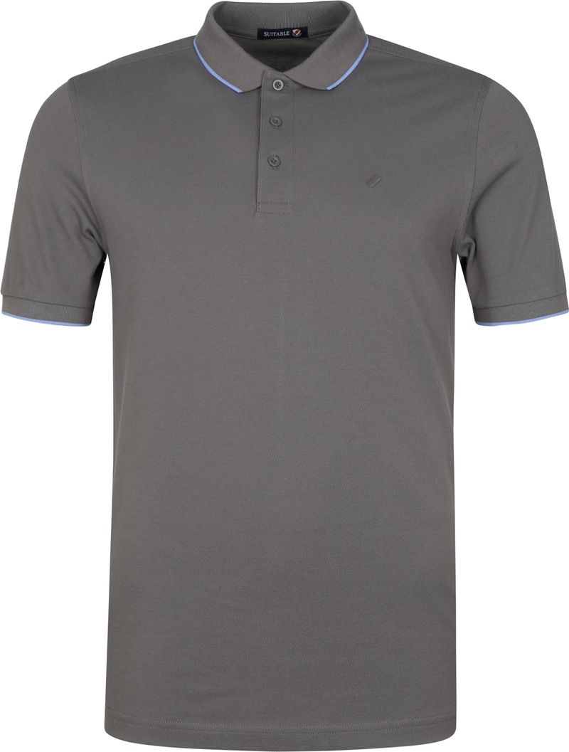 Suitable Poloshirt Tip Ferry Grau - Größe XL günstig online kaufen