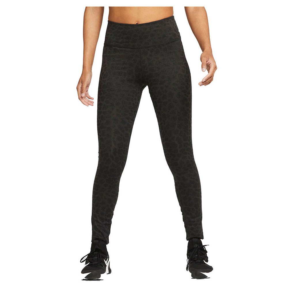 Nike Dri Fit One Printed Leggings M Off Noir / White günstig online kaufen