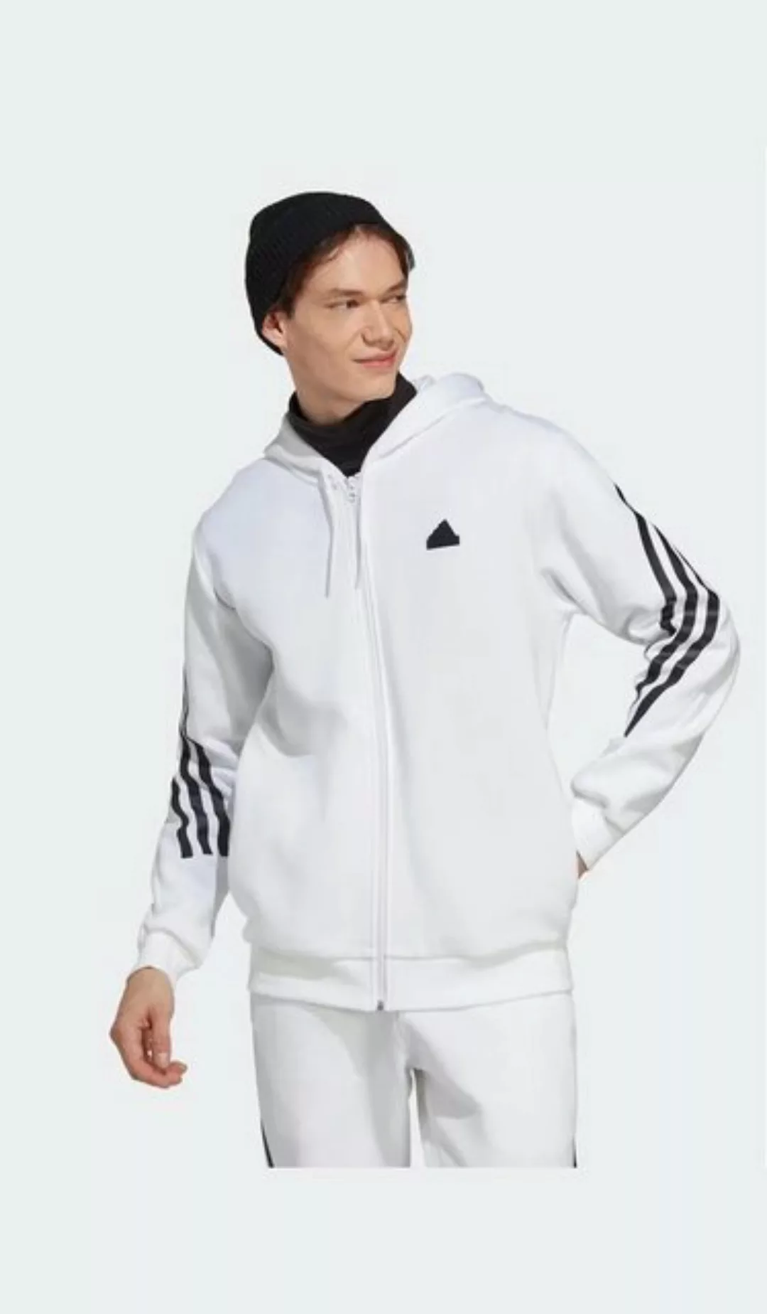 adidas Sportswear Hoodie M FI 3S FZ,WHITE günstig online kaufen