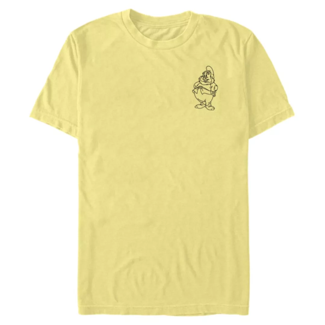 Disney - Schneewittchen - Happy Line - Männer T-Shirt günstig online kaufen
