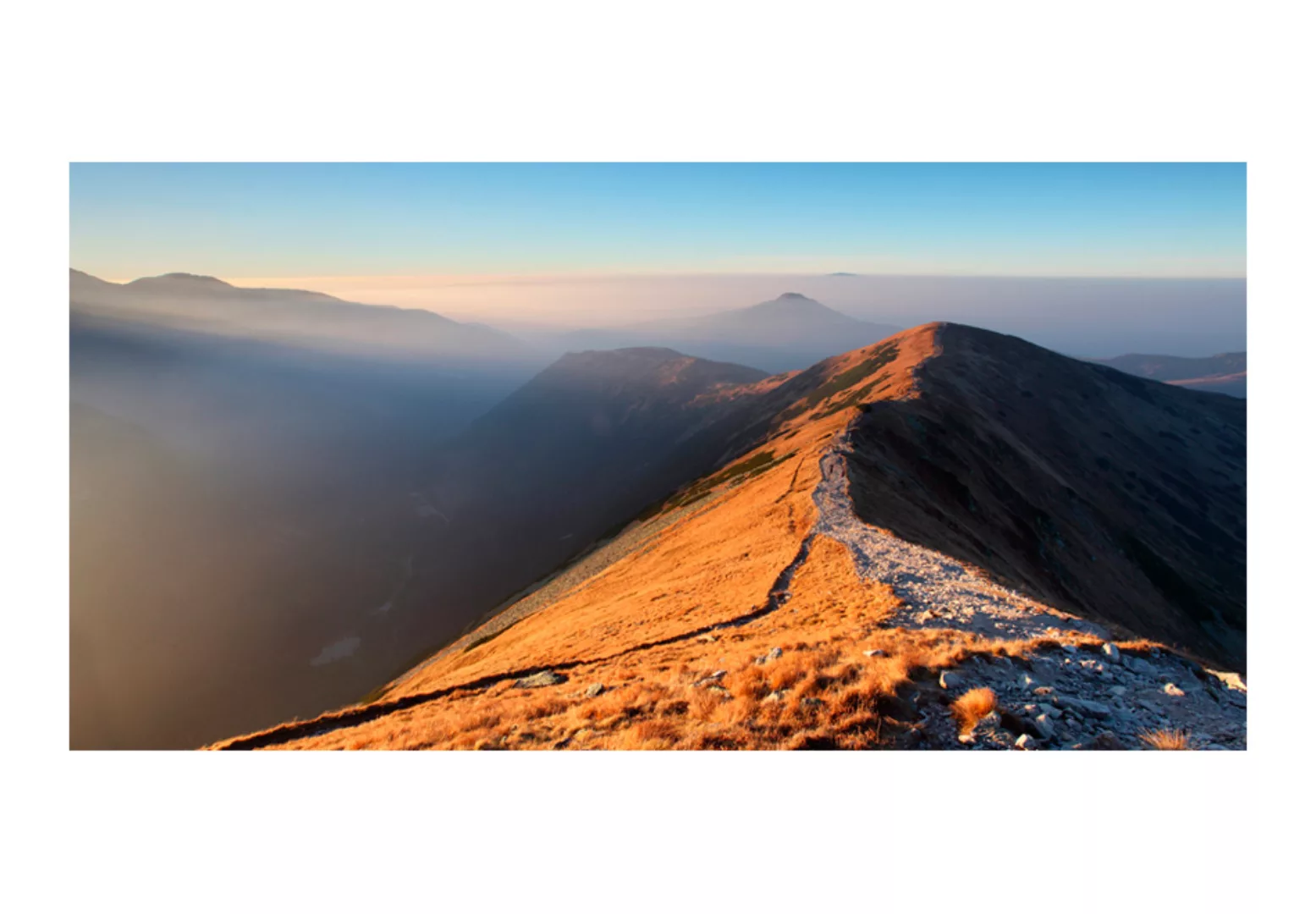 Xxl Tapete - Wanderweg In Der Westtatra günstig online kaufen