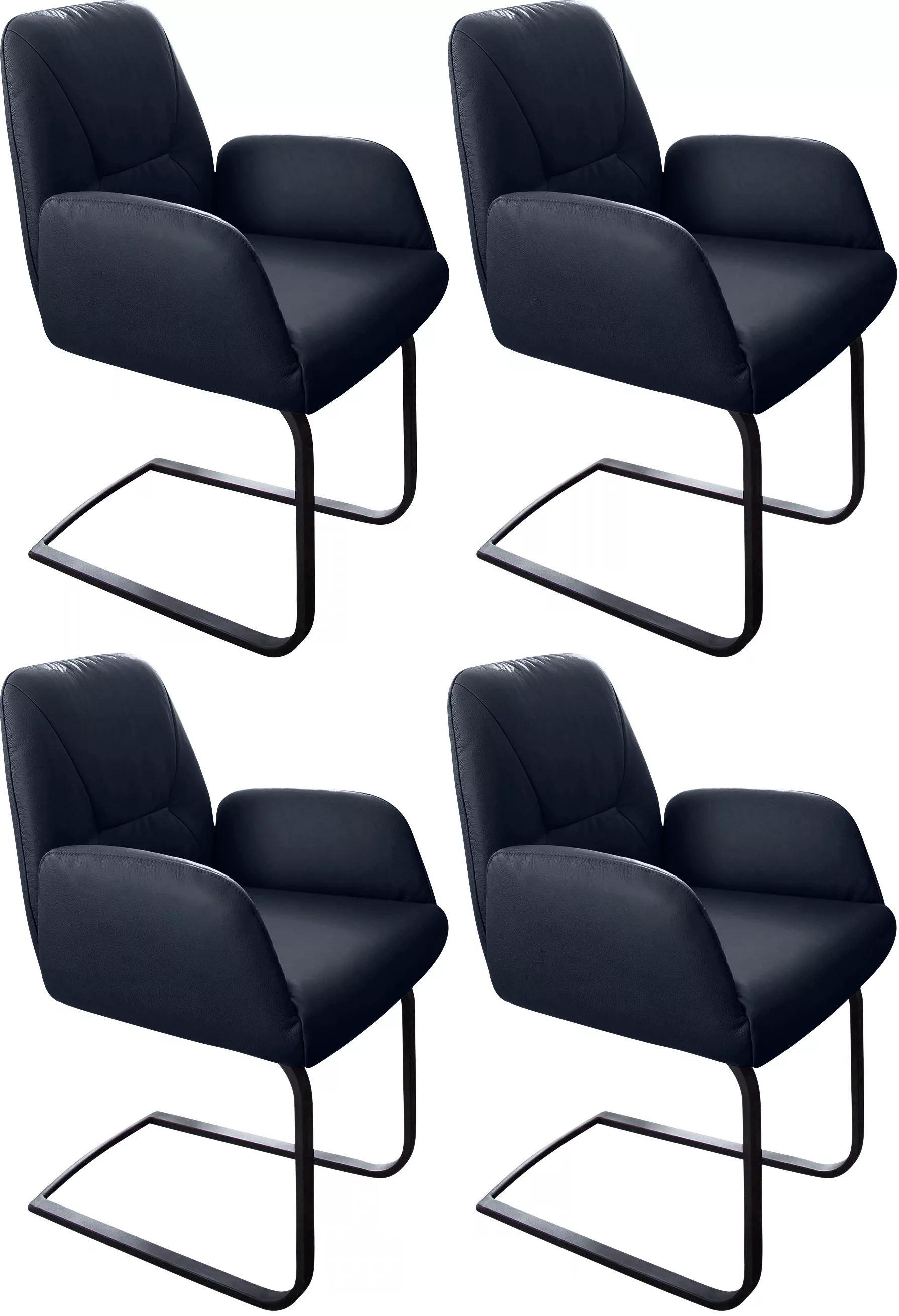 W.SCHILLIG Freischwinger "ole", (Set), 4 St., Longlife Xtra-Leder Z59, 2er- günstig online kaufen
