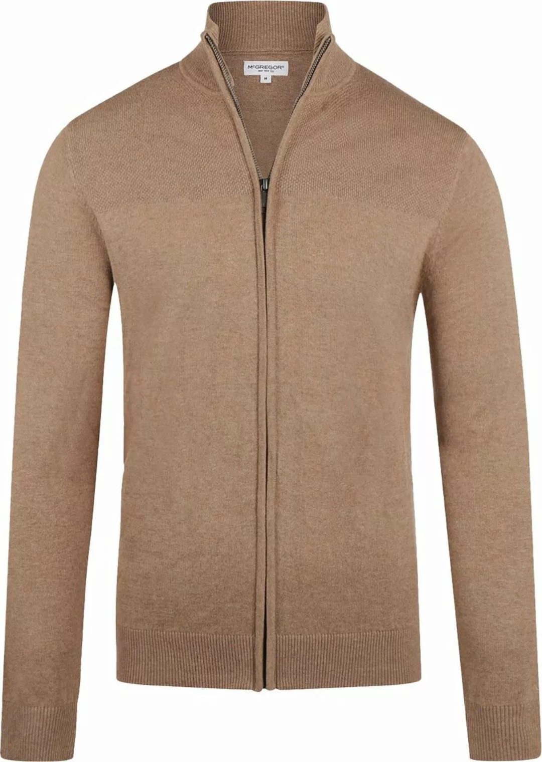 McGregor Strickjacke Wool Mix Beige - Größe 3XL günstig online kaufen