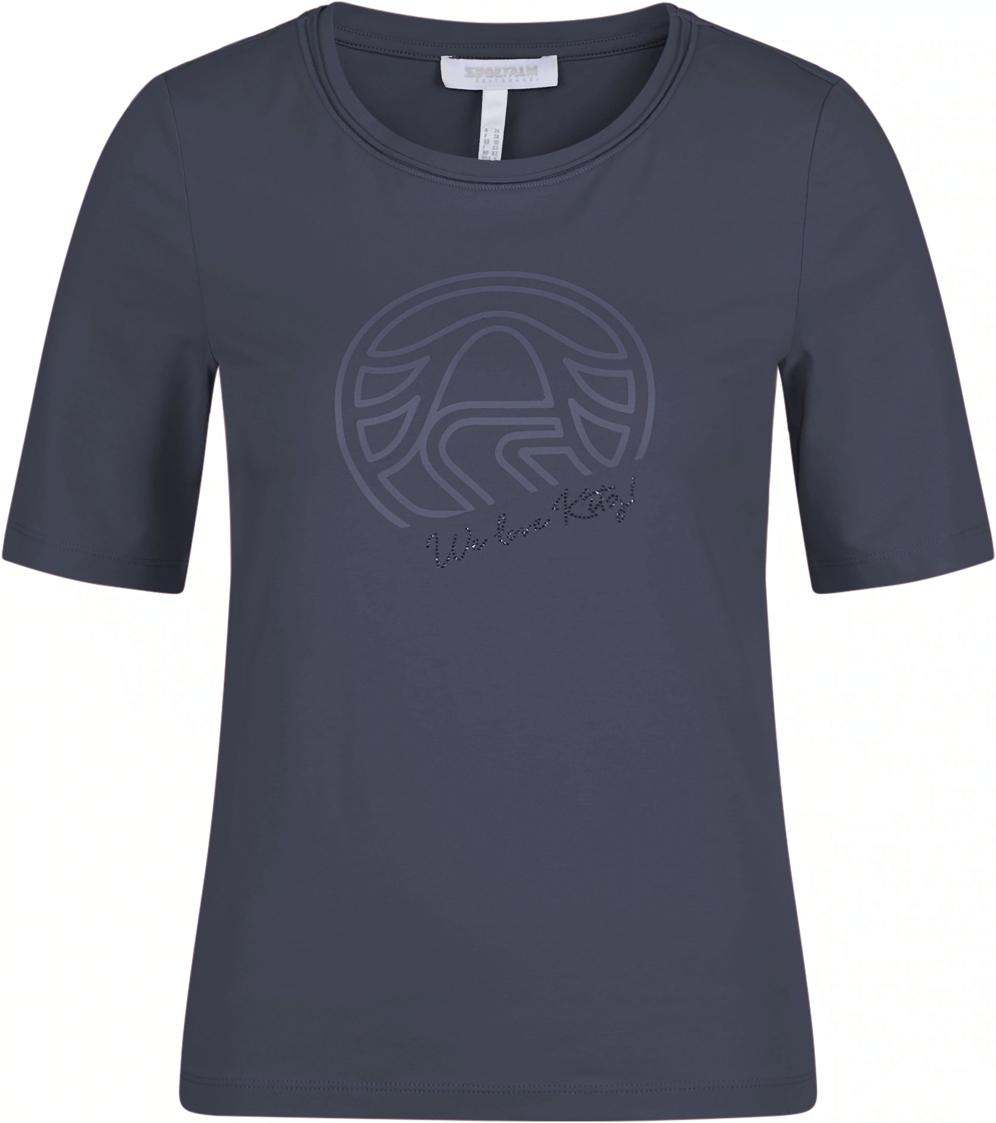 Sportalm Kitzbühel Rundhalsshirt, mit schimmerndem Frontprint günstig online kaufen