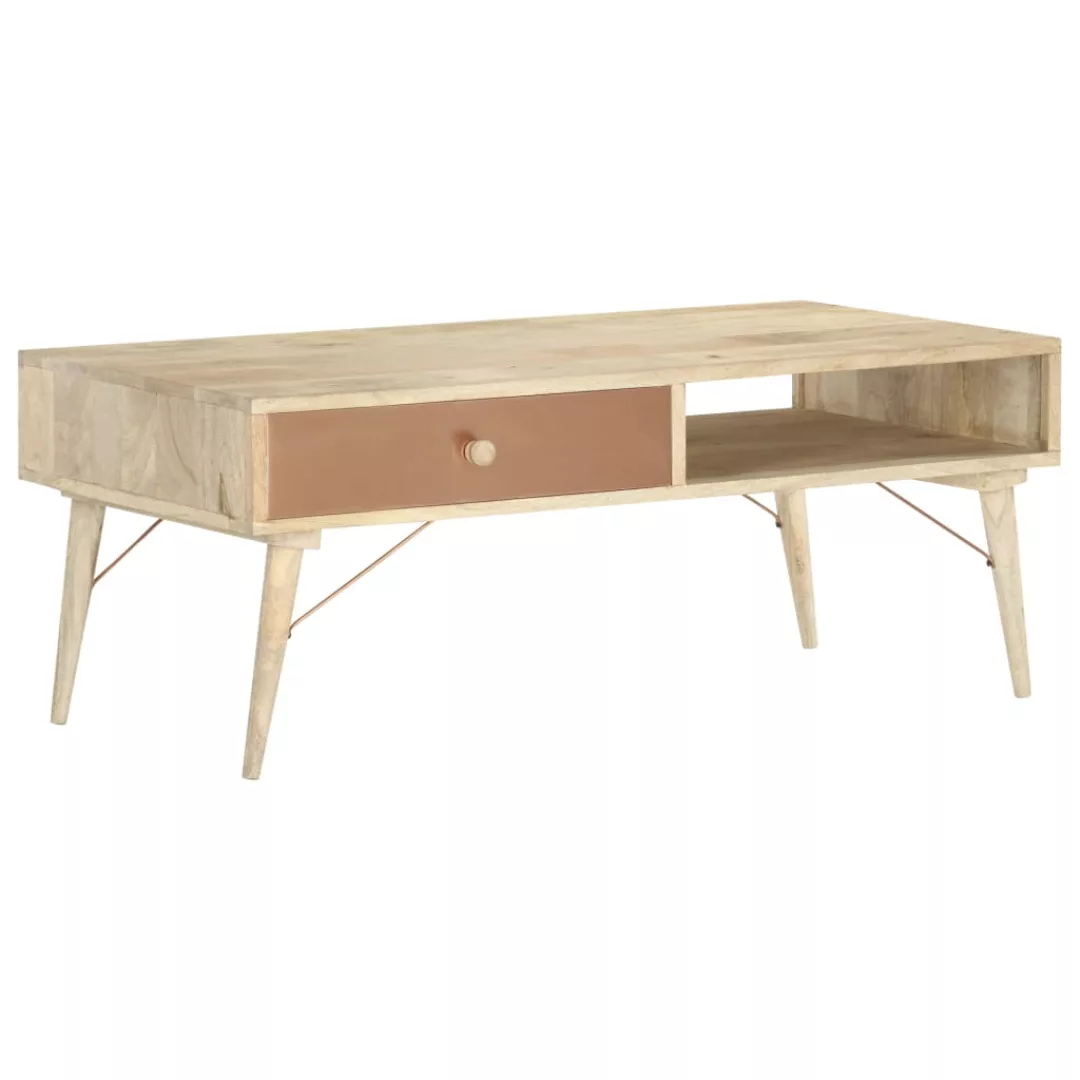 Couchtisch 118×57×45 Cm Massivholz Mango günstig online kaufen