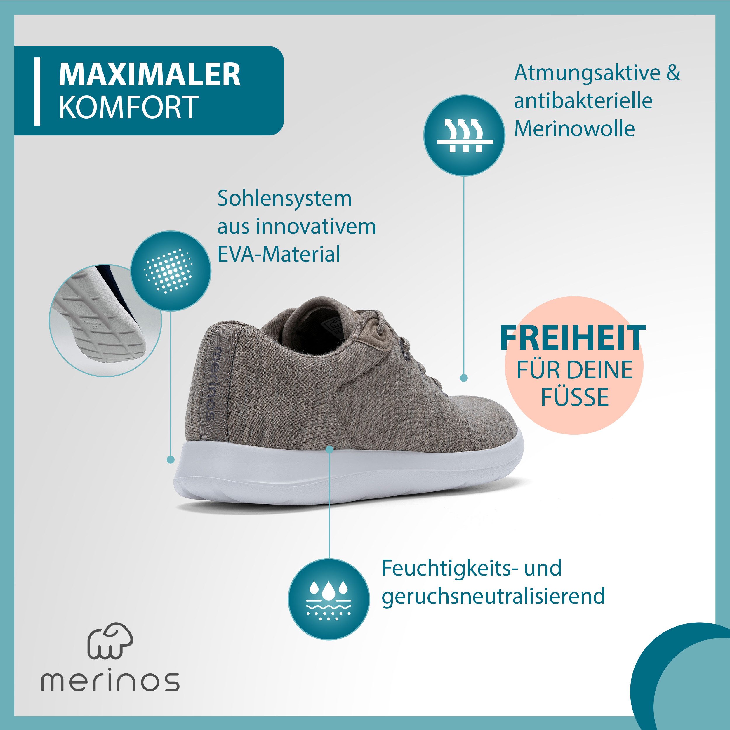 merinos - merinoshoes.de Sneaker Damen Schuhe günstig online kaufen