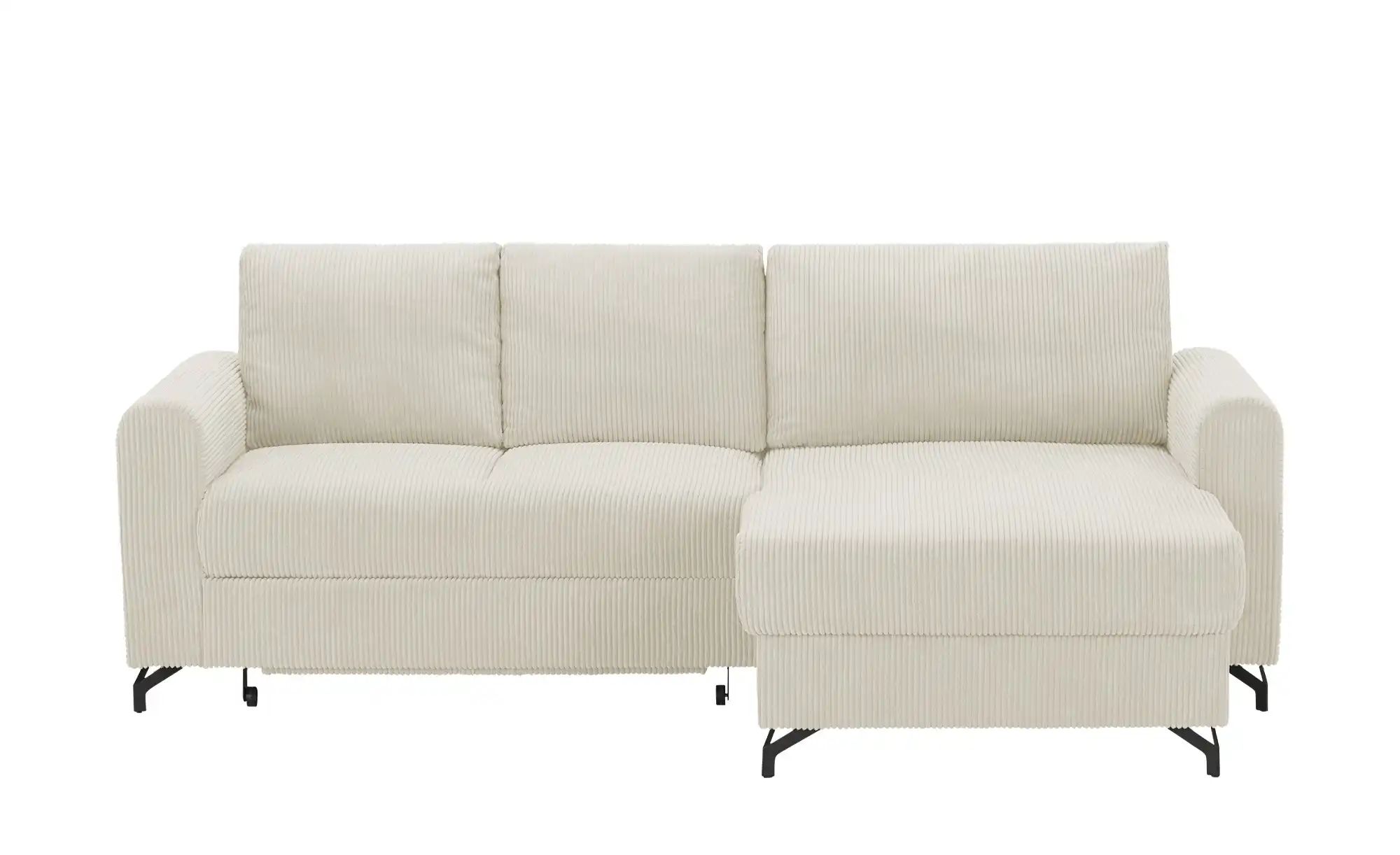 uno Ecksofa Cord Latina ¦ creme ¦ Maße (cm): B: 232 H: 110 T: 156.0 Polster günstig online kaufen
