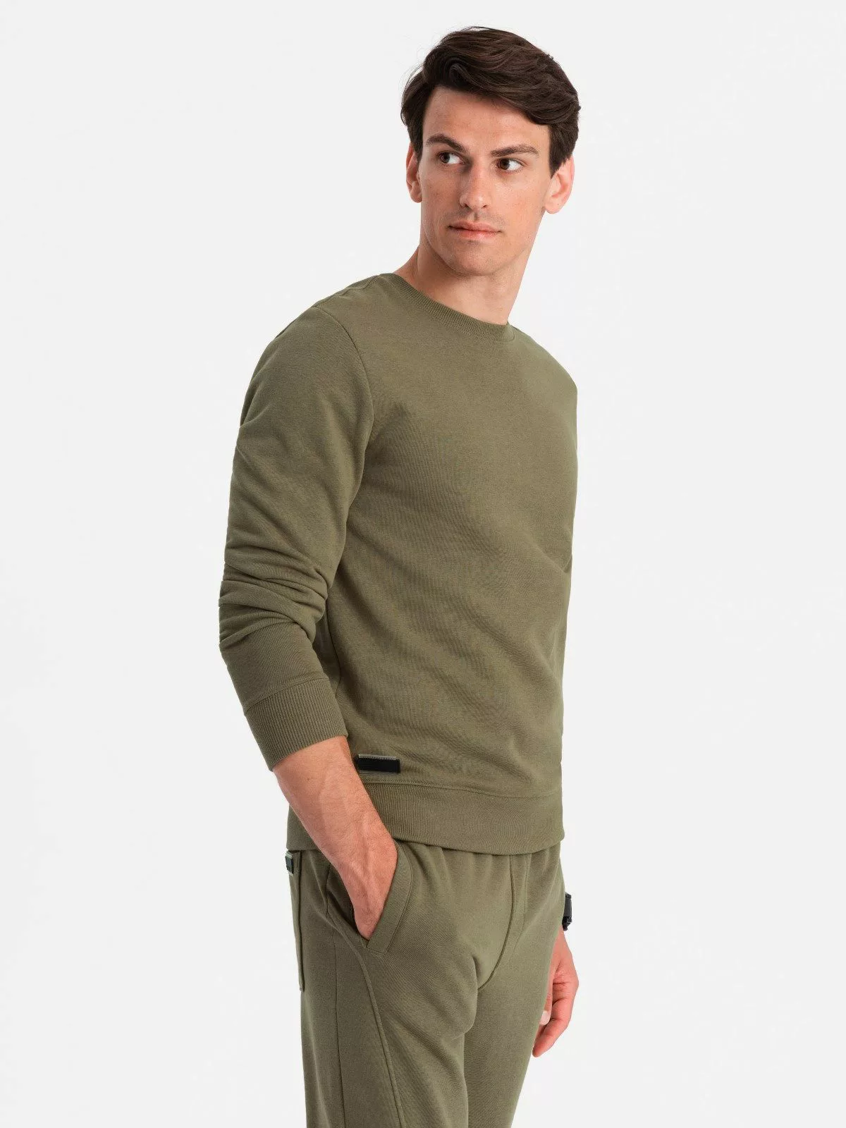 OMBRE Sweatanzug BASIC Herren-Sweatshirt-Set BASIC Sweatshirt günstig online kaufen