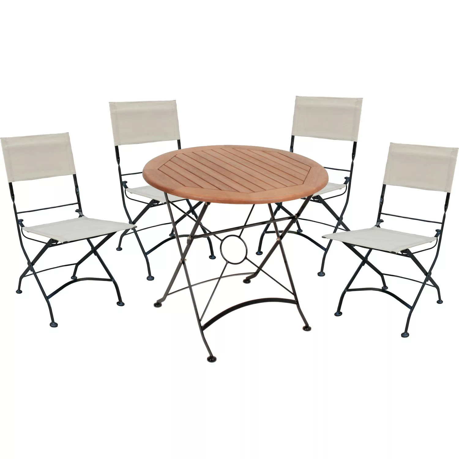 Garden Pleasure Garten-Essgruppe "TRIEST", (Set, 5 tlg.) günstig online kaufen