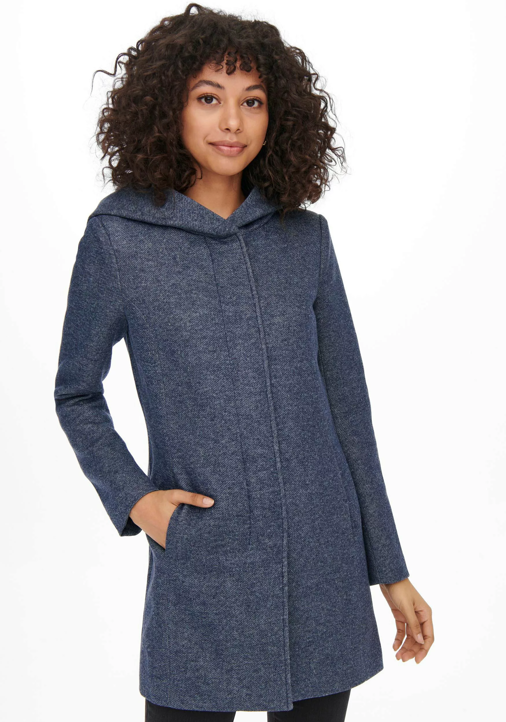 ONLY Kurzmantel ONLSEDONA LIGHT COAT OTW NOOS verdeckte Knopfleiste günstig online kaufen