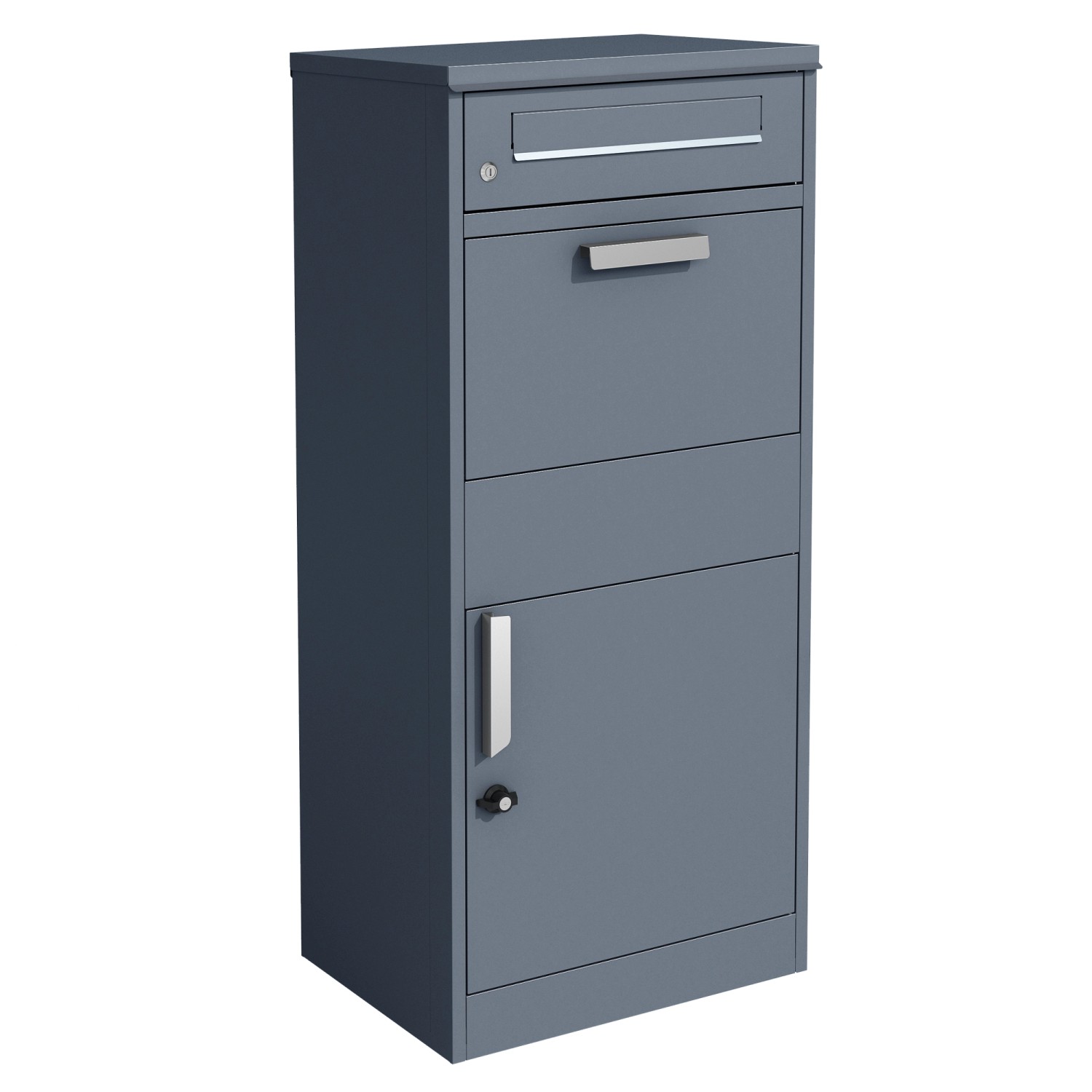 Westmann Stahl-Paketbox Pedro 50 cm x 37 cm x 112 cm Anthrazit günstig online kaufen
