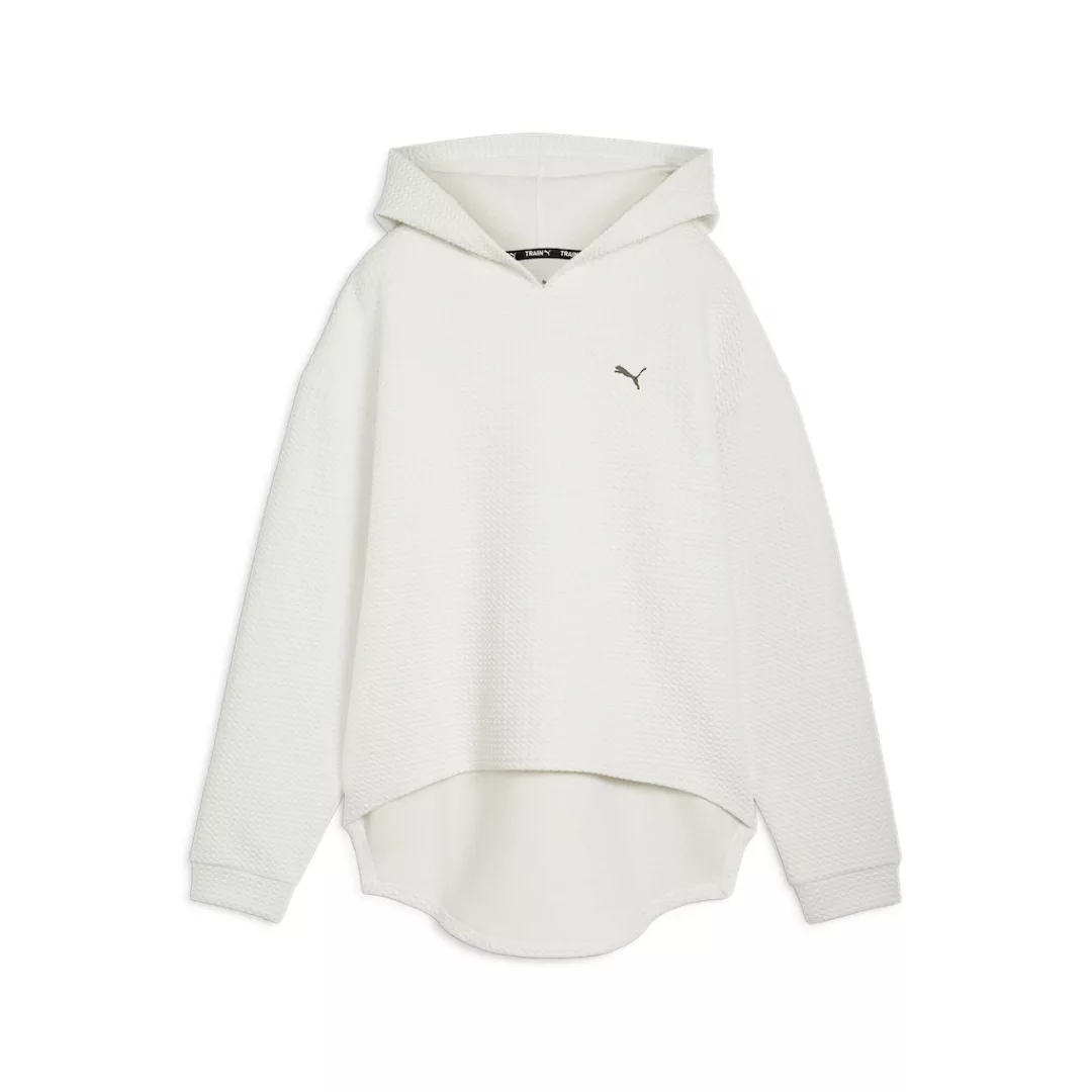 PUMA Kapuzenpullover "STUDIO Textured Hoodie Damen" günstig online kaufen