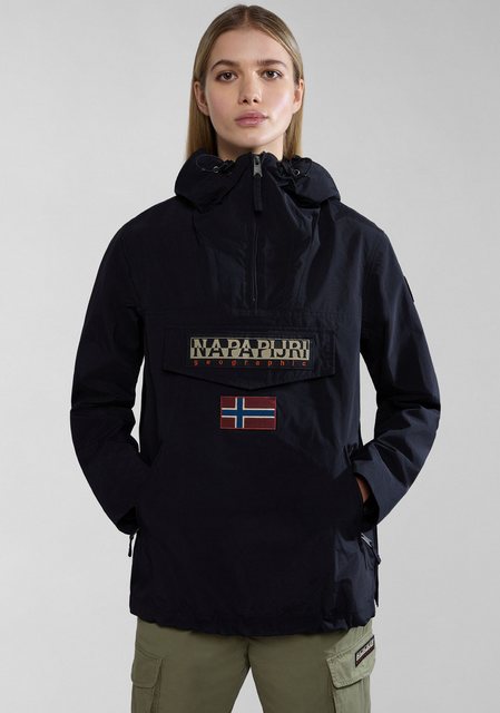 Napapijri Funktionsjacke RAINFOREST S W PKT 3 041 BLACK Markenlogo auf dem günstig online kaufen