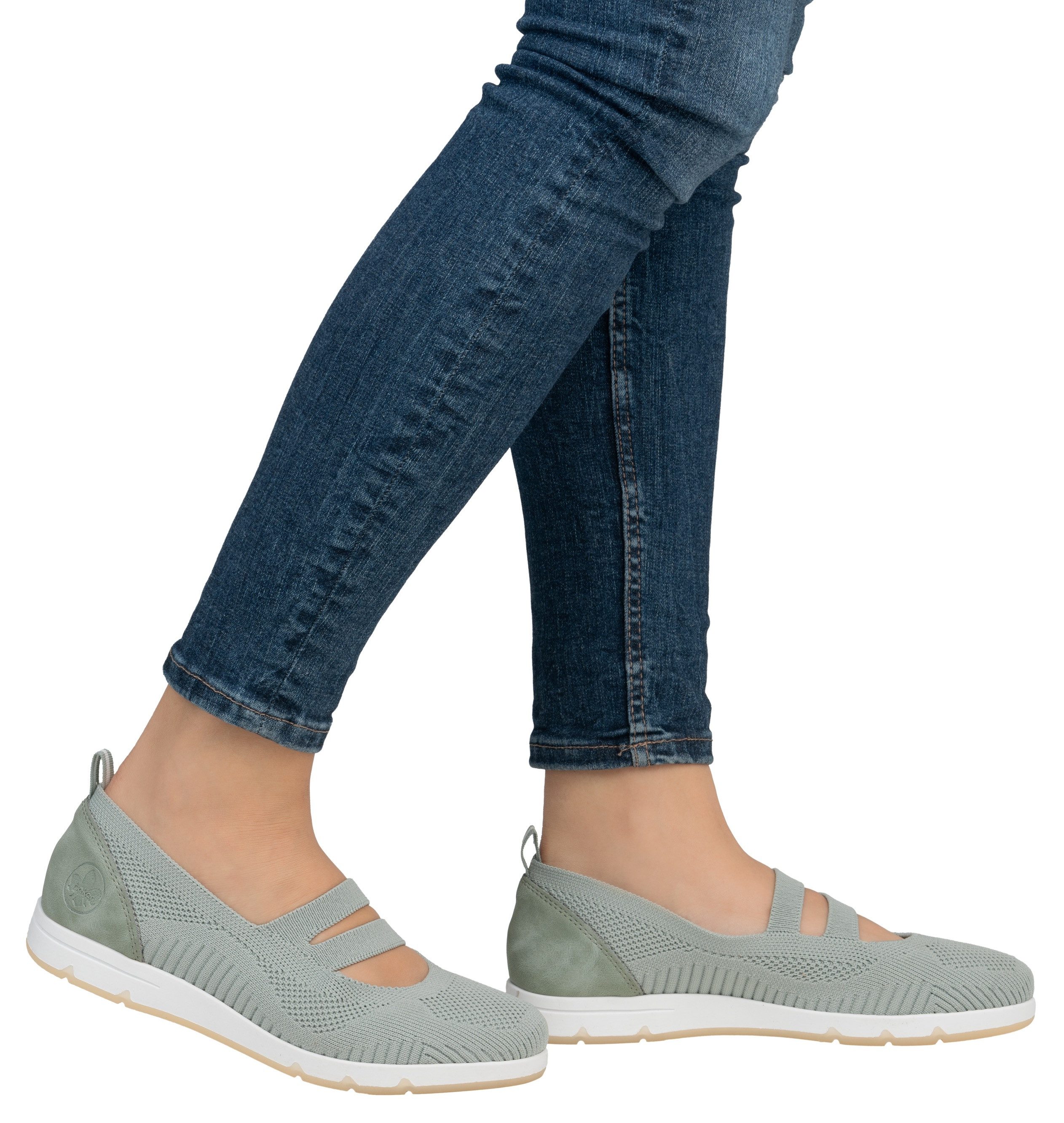 Rieker Riemchenballerina, Schlupfschuh, Halbschuh, Slip-on Sneaker günstig online kaufen