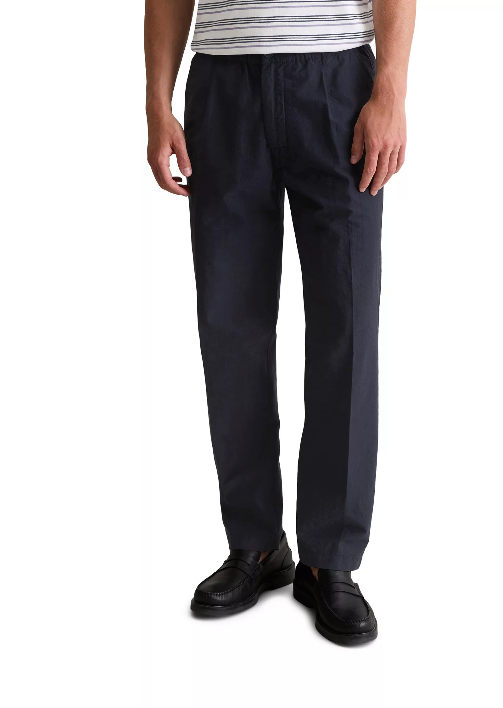 Marc OPolo DENIM Chinohose "mit feiner Crinkle-Struktur" günstig online kaufen