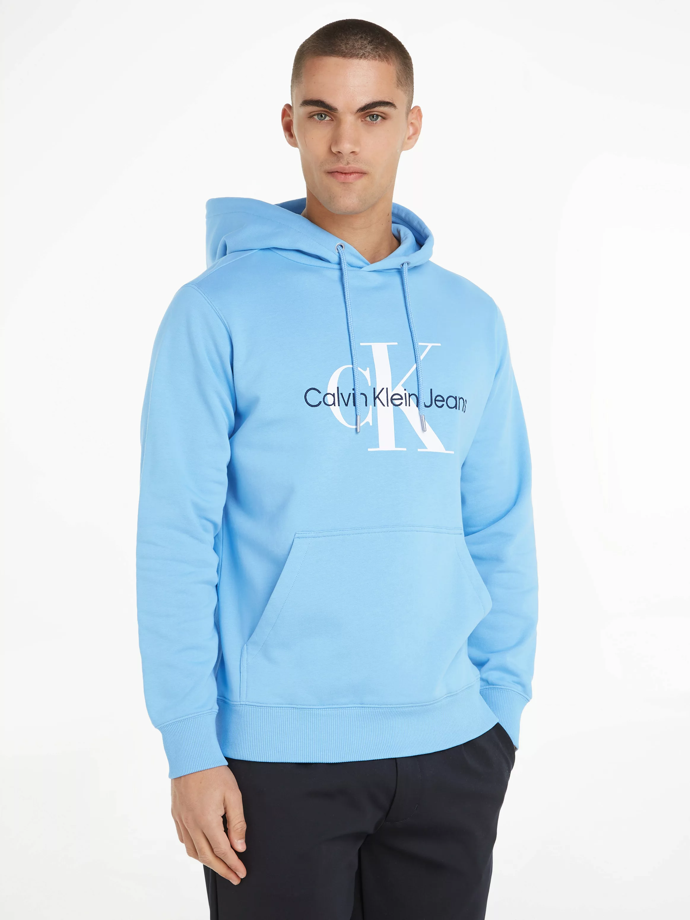 Calvin Klein Jeans Kapuzensweatshirt SEASONAL MONOLOGO REGULAR HOODIE mit L günstig online kaufen