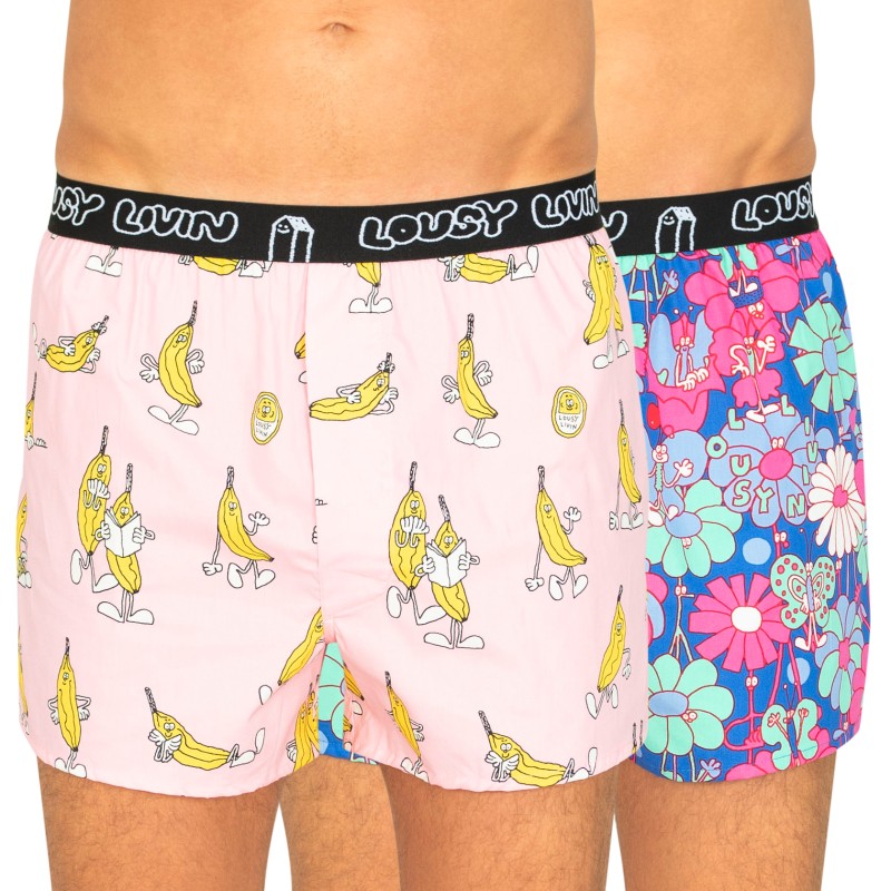 Lousy Livin Boxershorts "Boxer Briefs 2 Pack", mit lockerem Schnitt günstig online kaufen
