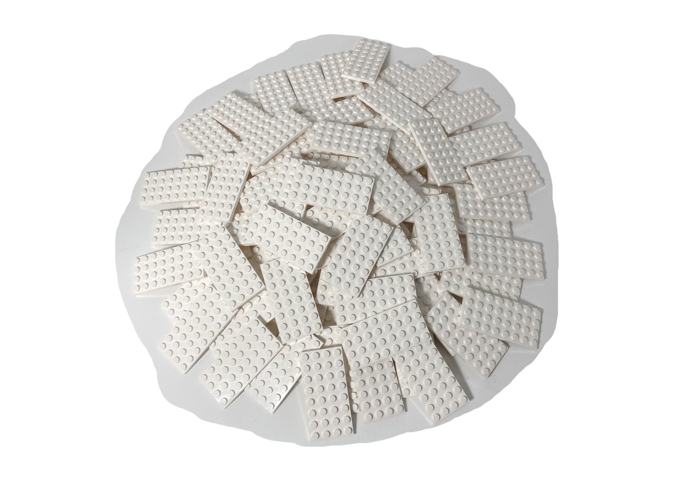 LEGO® Spielbausteine LEGO® 4x8 Platten Bauplatten Weiß - 3035 NEU! Menge 50 günstig online kaufen