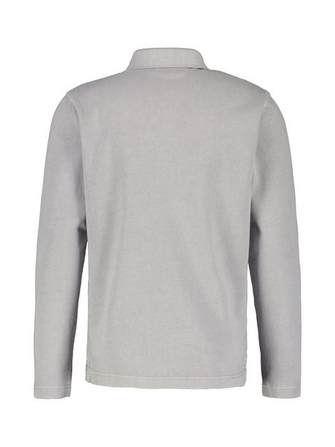 LERROS Sweatshirt LERROS Langarmpoloshirt mit Knopfleiste günstig online kaufen