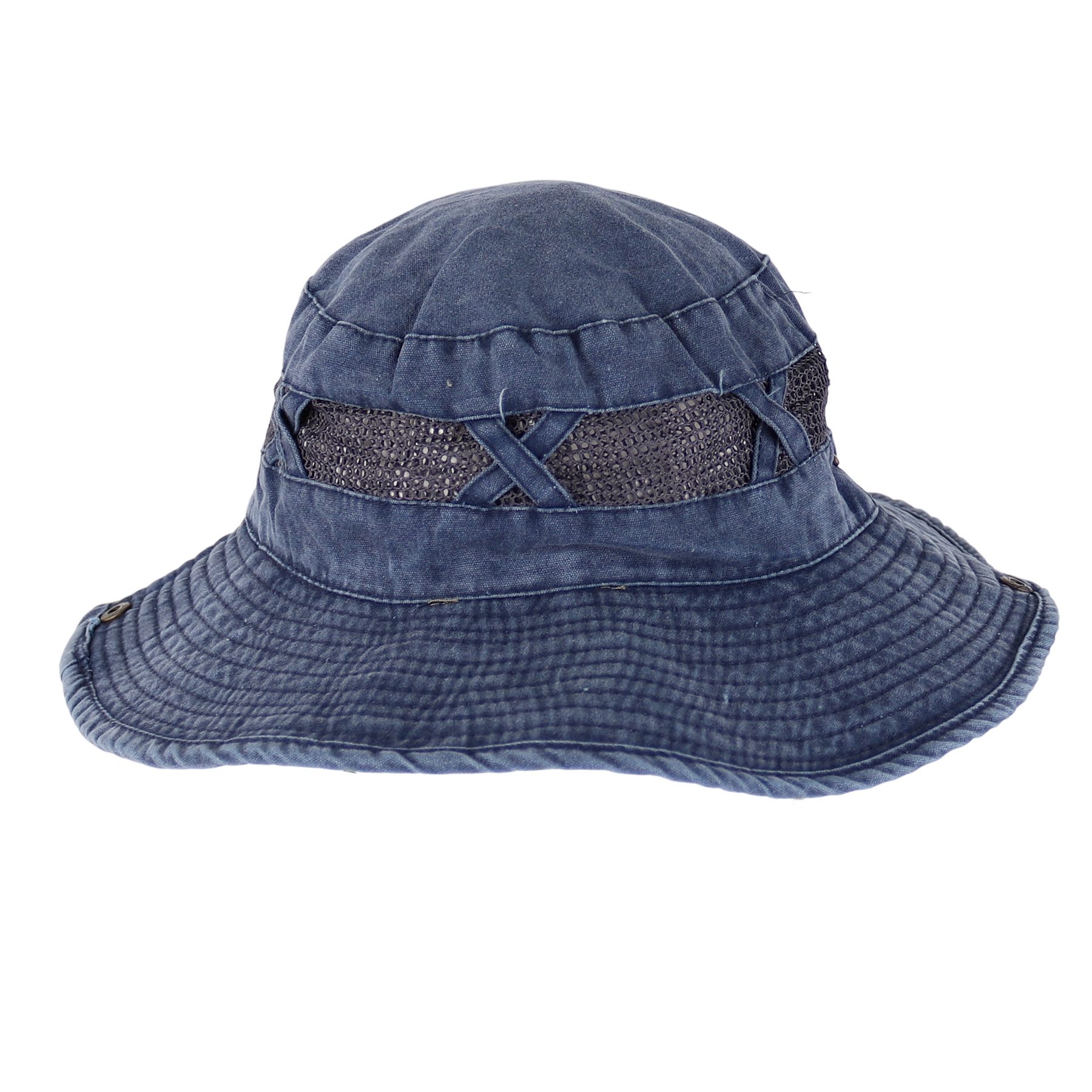 MIRROSI Fischerhut UNISEX mit seitlichen Knöpfen günstig online kaufen