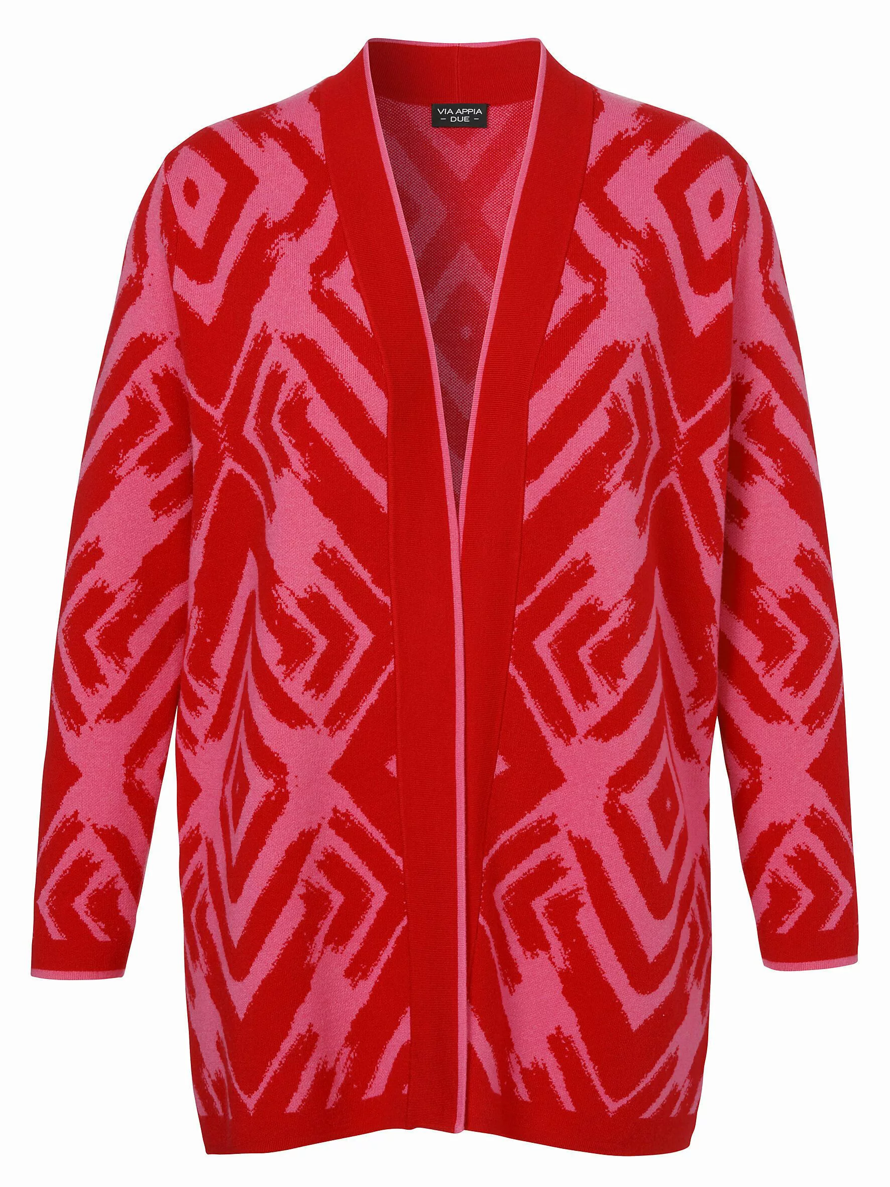 VIA APPIA DUE Cardigan mit Allover-Muster günstig online kaufen