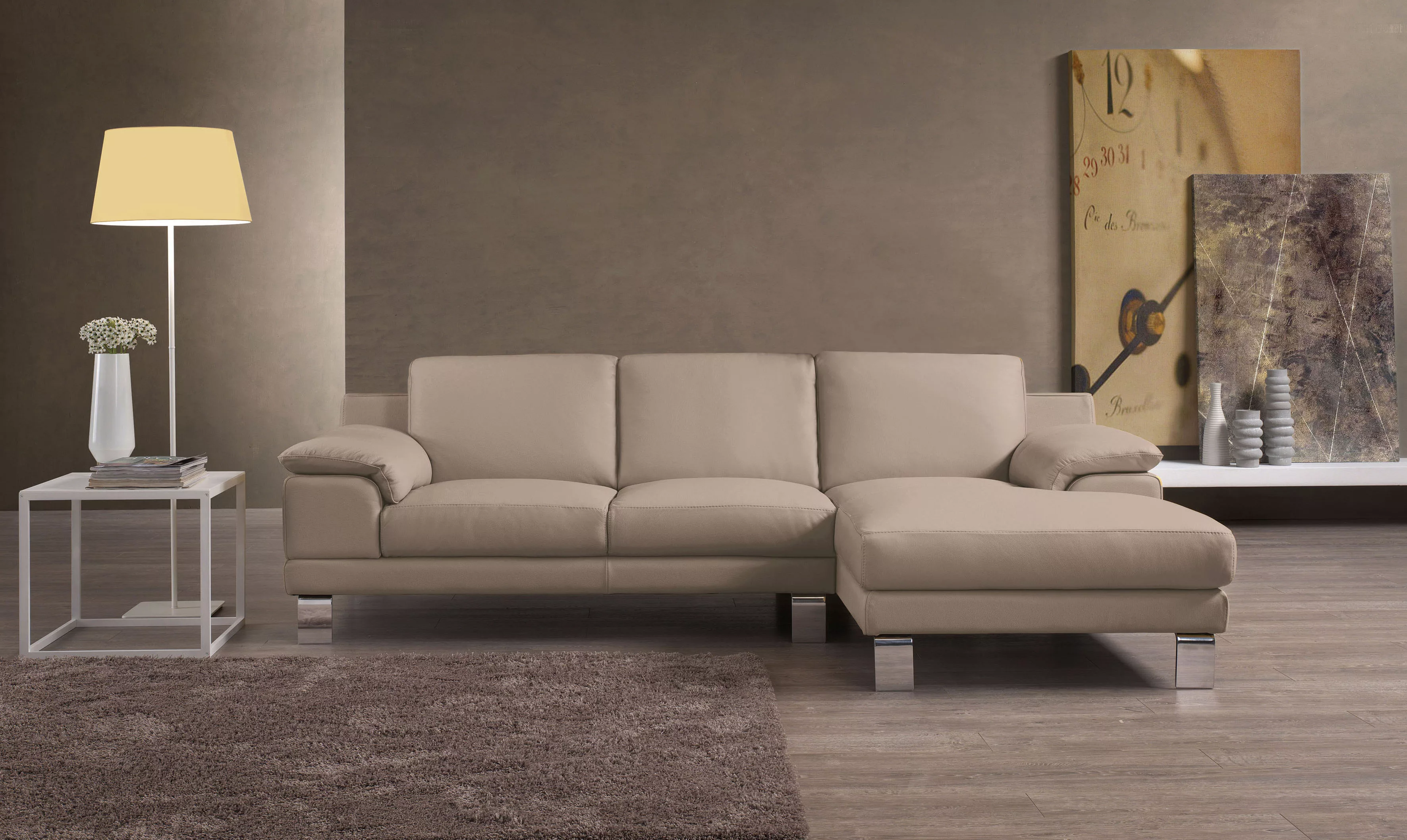 Egoitaliano Ecksofa »Shakira, Design und super Sitzkomfort auf hohem Niveau günstig online kaufen