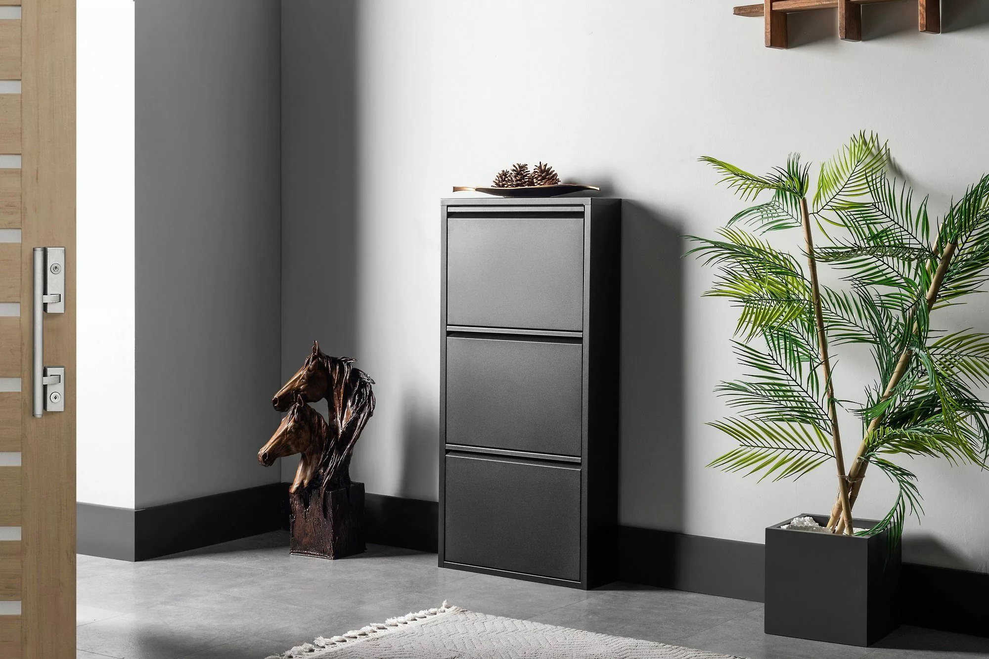 gowoll Schuhschrank Schmal Schuhregal Metall Schuhkipper günstig online kaufen