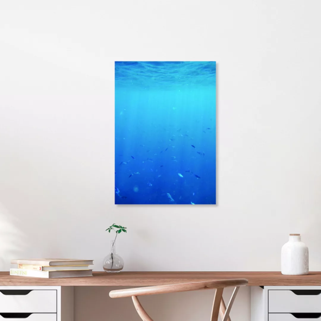 Poster / Leinwandbild - Under The Water günstig online kaufen